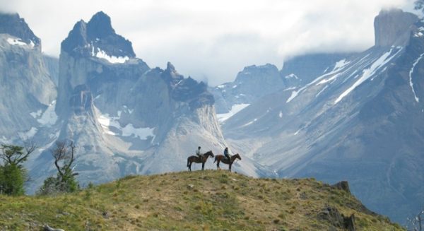 Parque Nacional Torres del Paine. Opcionalmente podrán dedicar el día cabalgatas